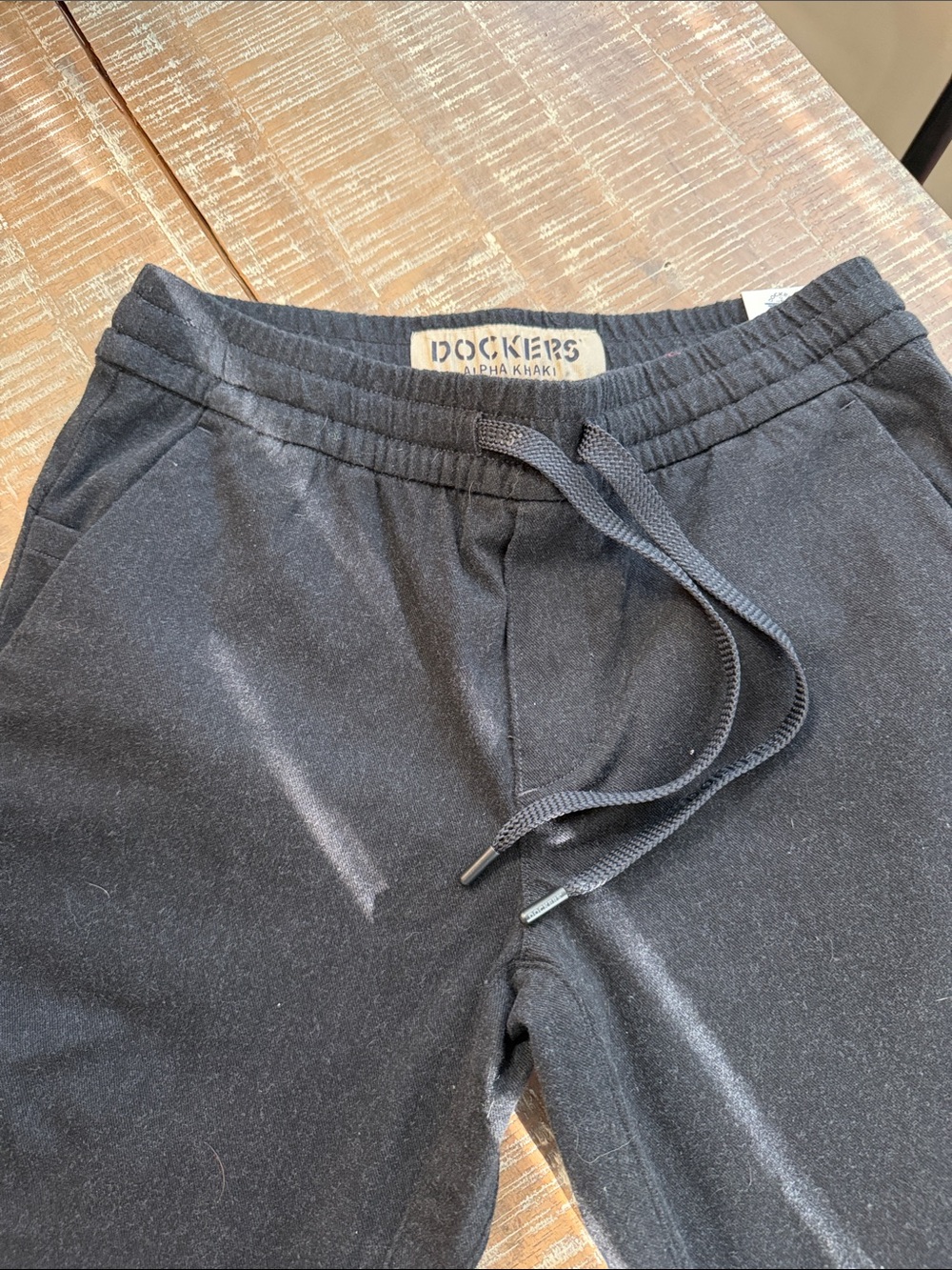 Dockers Men's Black Sweatpants Joggers